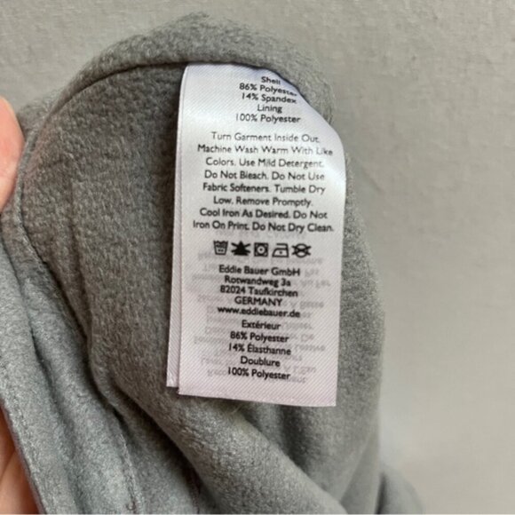 Eddie Bauer Fleece Lined Cargo pants Sz 34 - Picture 6 of 11